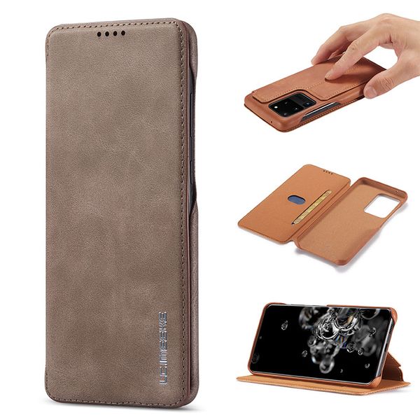 

магнит телефона чехол для samsung s20 plus ultra soft tpu pu кожаный бумажник чехол престижное задняя крышка с кредитной карты слоты для iph
