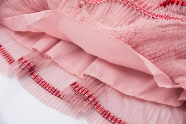 

внешнеторговые взрывные модели девушки юбка женщины младенца princess mesh платье радуга вышитые fly рукав торт каскадных принцессы юбка, Red;yellow