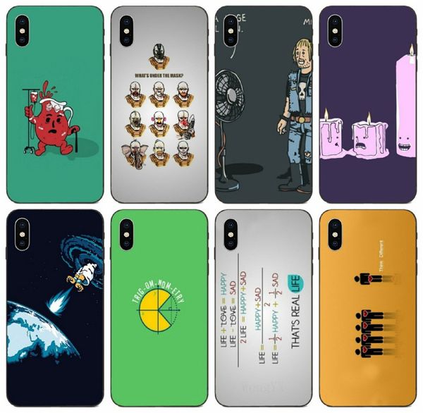 

[tongtrade] sweet cartoon humor funny case for iphone 11 pro max x xs 6s 5s 5c 5 4s 4 galaxy a30s a40s a50s huawei p smart lg v30 v40 case