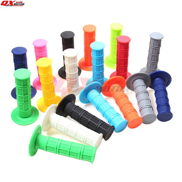 

full waffle grips handlebar handle bar rubber grips for mx motocross jet ski pwc off road atv atc moped dirt pit bike