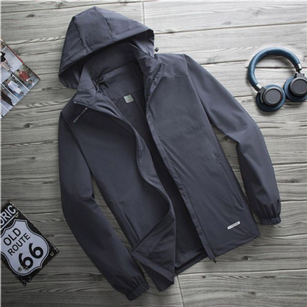 

2019 brand long sleeve 2019 new designer mens fashion loose windbreaker and natural colors for sport coat with size xl-6xl qsl198266, Black;brown