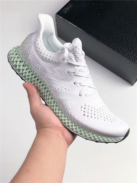 

2018 High Quality Futurecraft AlphaEdge 4D LTD Aero Ash Green Core Black Running Shoes Men Women Authentic Sneakers
