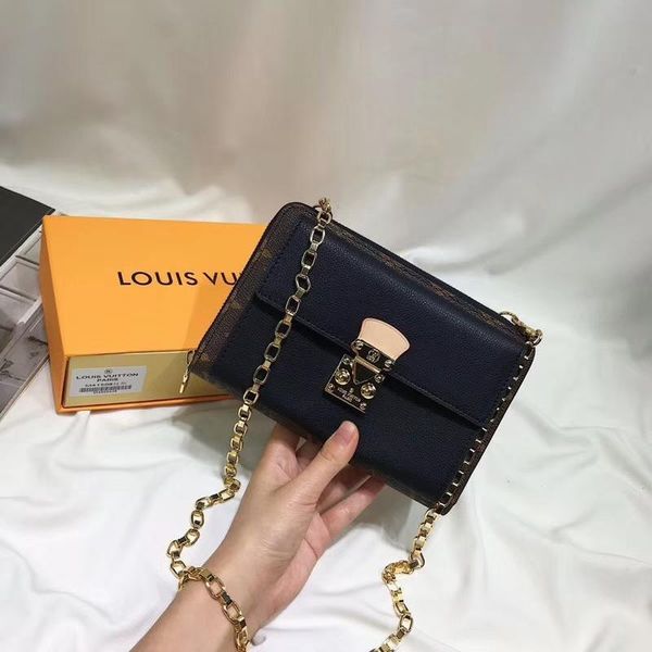 

2019 new women single shoulder bag handbag fashion wallets womens inclined shoulder bag brand designer wallets, Red;black