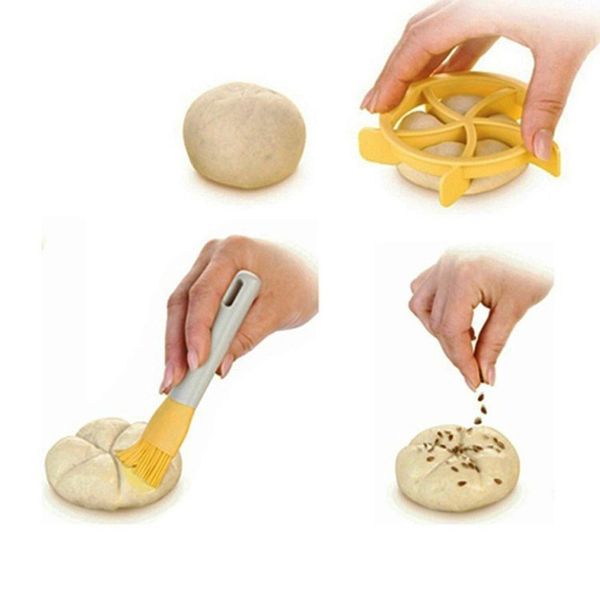 

kitchen pastry baking tools fan shape mold plastic pastry cutter dough cookie cake biscuit stamp mold press homemade bread rolls