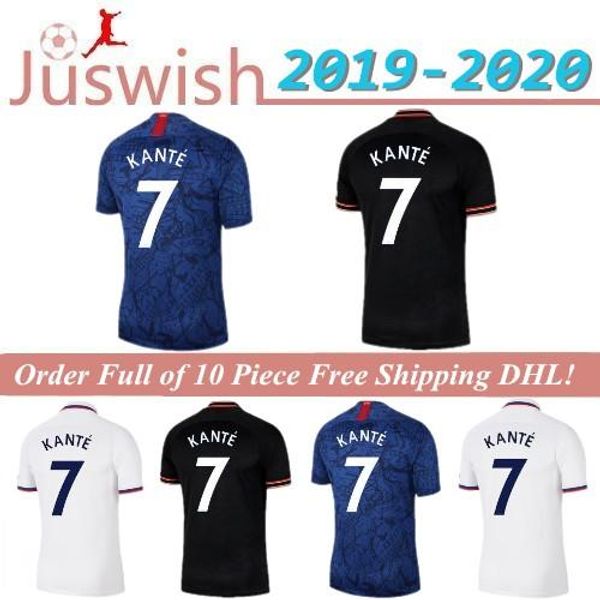 

thailand pulisic kante abraham lampard odoi willan soccer jersey 2019 2020 mount camiseta de football shirt 19 20 men mayorista, Black;yellow