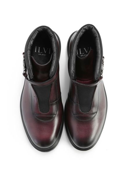 

2020 new shoes zamp men's boot bordeaux darkened, Black