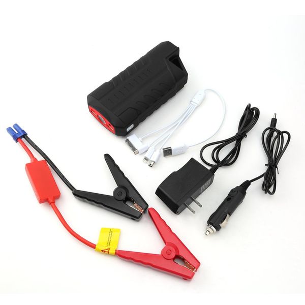 

multi-function cy-19 dual usb output car starting power bank with display emergency battery charger car jump starter