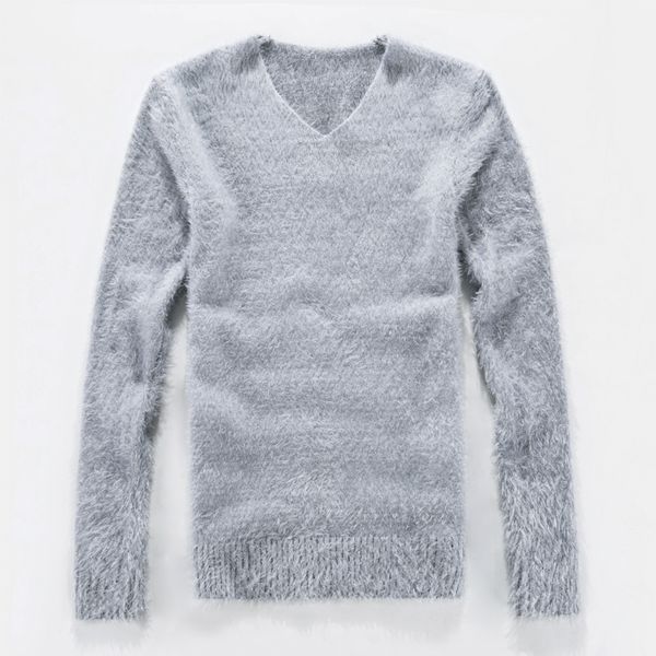 

cashmere v-neck men sweater clothes for 2019 winter spring jersey hombre pull homme hiver pullover men sweaters xxxl, White;black