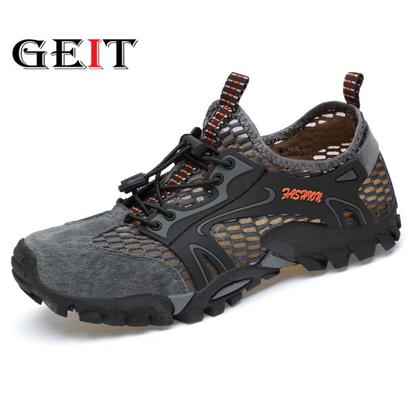 

hiking shoes mesh (air mesh) breathable light shoes beach&outdoor sport sandals mountaineer walking climbing trip sneakers