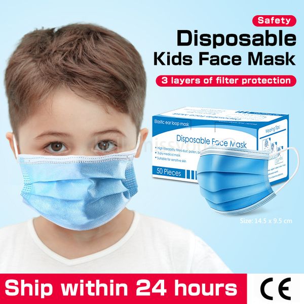 

в наличии антибактериальная pm2. 5 маска дети лицо рот маски 20-50шт 3 слоя нетканые одноразовые маски mascherine anti-droplet