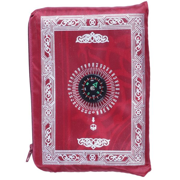 

ramadan islamic and muslim travel prayer mats,compass pocket size tote bags