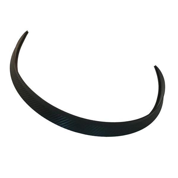 

black protector strip wheel eyebrow pad sticker carbon fiber 120cm
