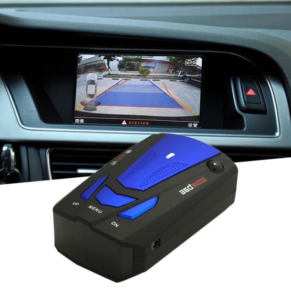 

new blue/red s car 16 band voice alert laser v7 security speed laser led display hot