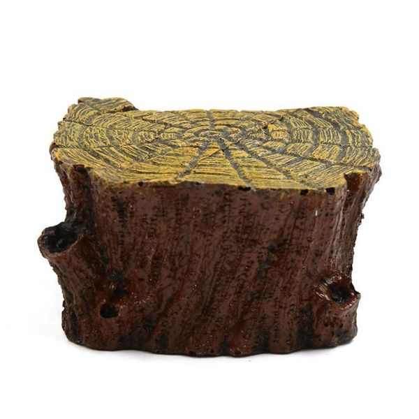 

ramp mounted resin hut habitat landscape aquarium for aquatic turtle decoration other aquarium fish