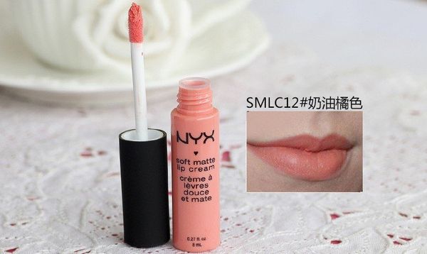 Acheter New Matte Lip Cream Rouge à Lèvres Nyx Makeup Charme Longue Durée Daily Party Brand Brillant Maquillage Rouge à Lèvres Brillant à Lèvres
