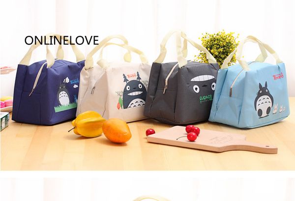 

new cute 4colors - cat lunch bag , lunch pouch handbag tote ; 30*20cm approx. box bag pouch case, Blue;pink
