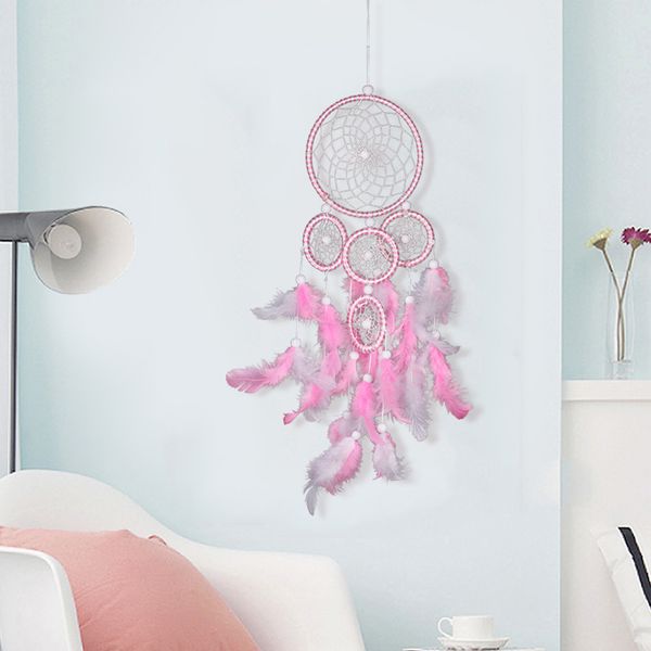 

кружева цветок dreamcatcher ветер куранты индийский стиль пера подвеска ловец снов главная висячие украшения