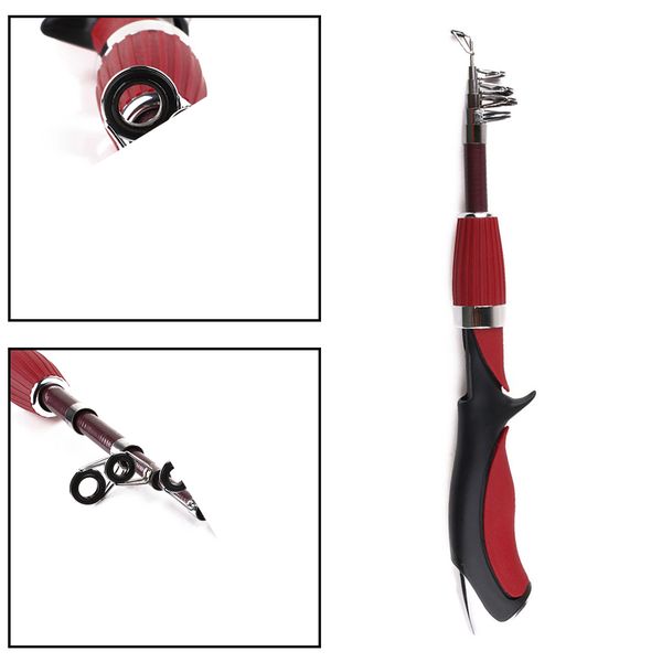 

хенг jia mini short удочка легкий вес приманка spincast beginner портативный рыбалка angling стержень с снасть box pesca