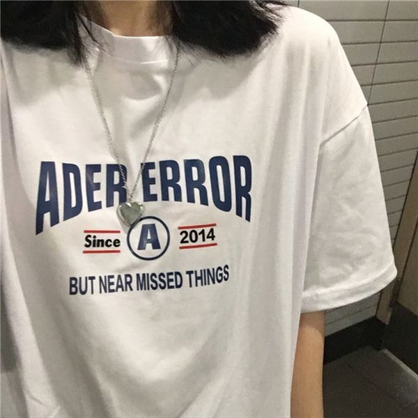 

ins clothing short-sleeved t-shirt women's loose fashion all-match elegant wind bf lazy wind bundy depression tie clothes, White
