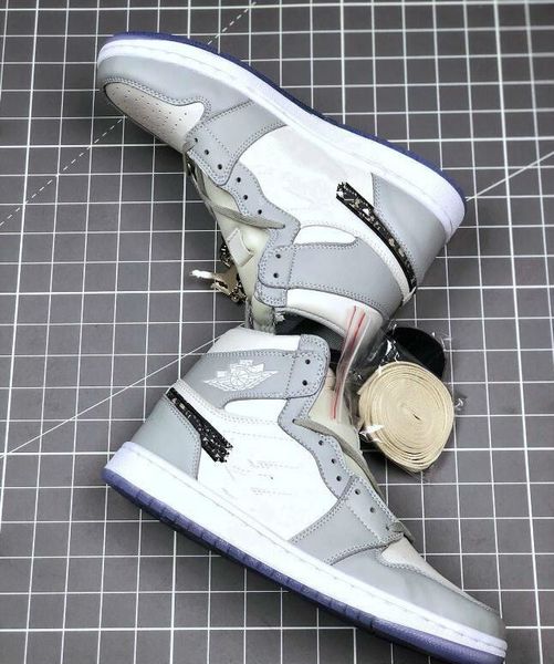

1 high brand 1s basketball shoes man woman white grey black men sport designer sneakers us5.5-11