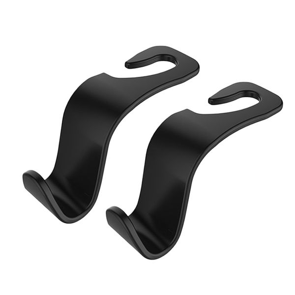 

2pcs universal car suv back seat headrest hanger hooks for groceries bags td326