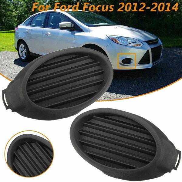 

new for focus 2011-2013 pair of fog light lamp grille bezel cover l+r sides