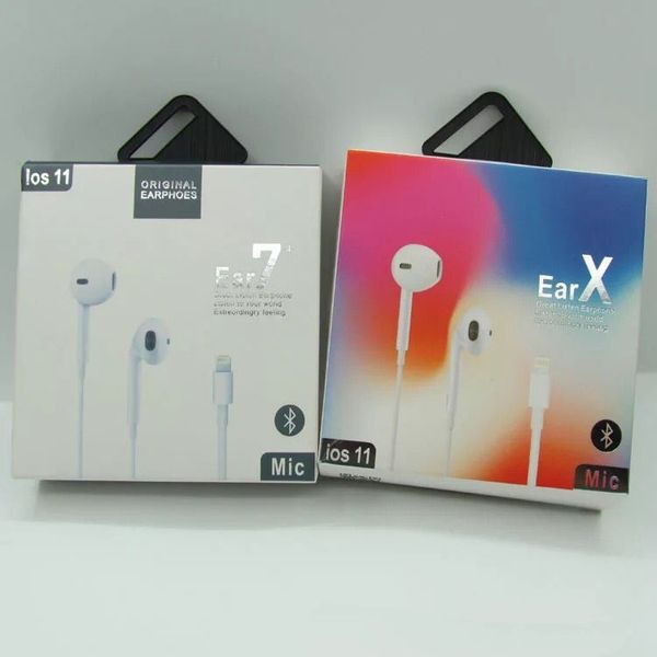 

In ear wired bluetooth headphone earphone for iphone xr x x max 8 7 6 with microphone