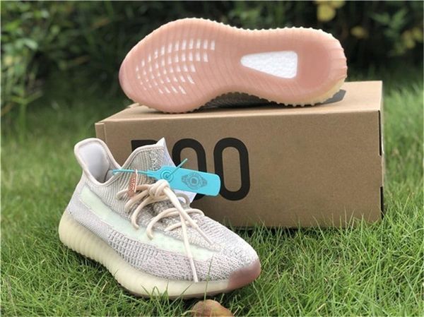 

new authentic originals v2 cloud white citrin men women running shoes 3m reflective fw5318 fw3042 fw3043 kanye west sports size 48