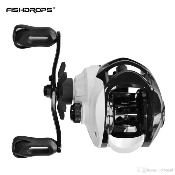 

fishdrops рыбалка reel bait casting 6 + 1бб 6.3: 1 макс drag 5.5kg