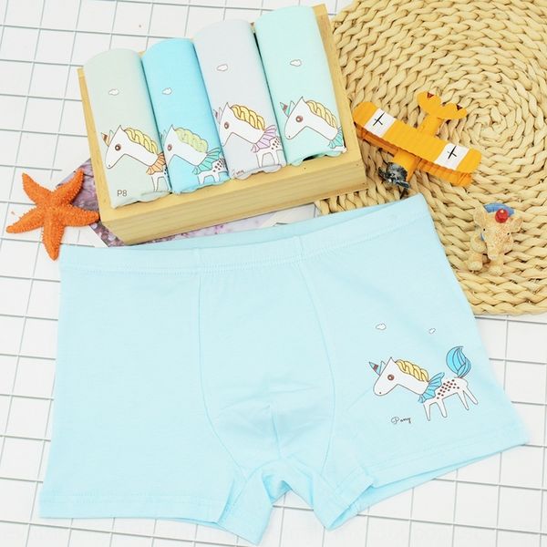 

children's cotton underwear cute cartoon underwear and shorts girl's boxer pants cotton baby's boxer pants shorts, Black;white