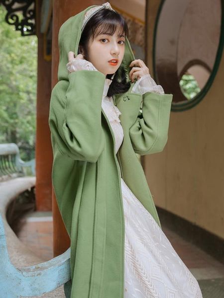 

2020 new fashion women's clothing long hooded coats and jackets women, Black