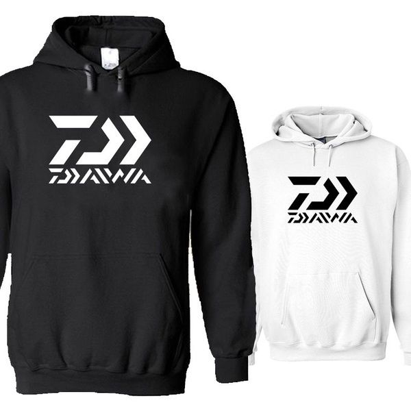 

2019 mens hip hop hoodie white black fishing printing casual cotton men's hoodies warm clothes size s-3xl