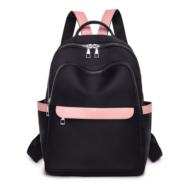 

casual oxford backpack women black waterproof nylon school bags for teenage girls fashion travel tote backpack