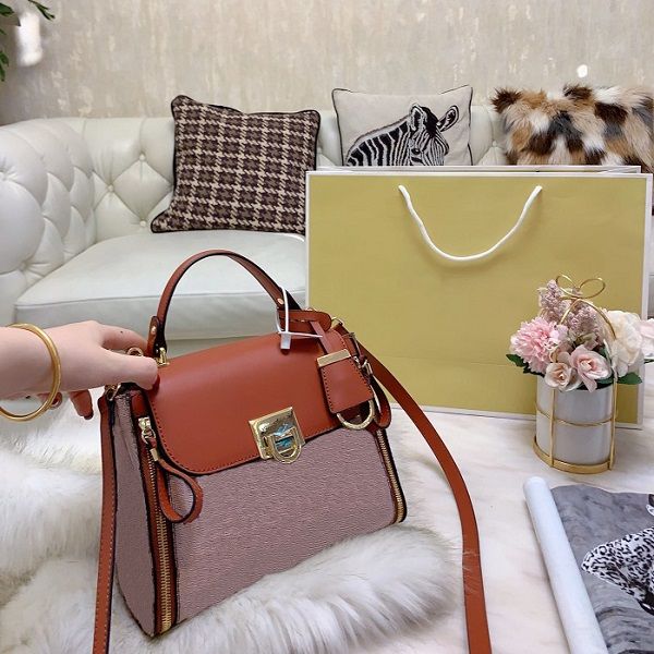 

модельер мешок плеча высокого класса бренд женщин мешок аппаратные логотип флип высокого качества сумки 23 * 19 см дизайнер женской сумки