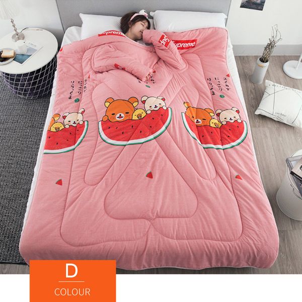 

lazy quilt with sleeves blanket cape cloak nap blanket dormitory mantle 150x200cm xhc88