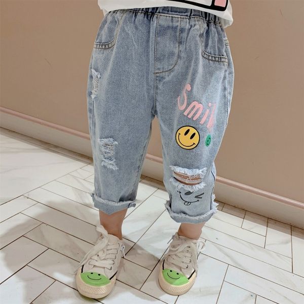 

girls girl girls smiling face girl smiling face hole pants hole pants, Blue