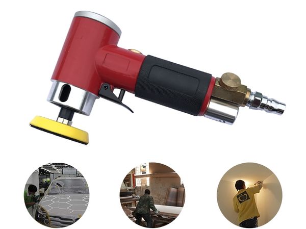 

industrial 1''/2"/3" 90 degree pneumatic air sander, air polisher grinder machine grinding polishing tool