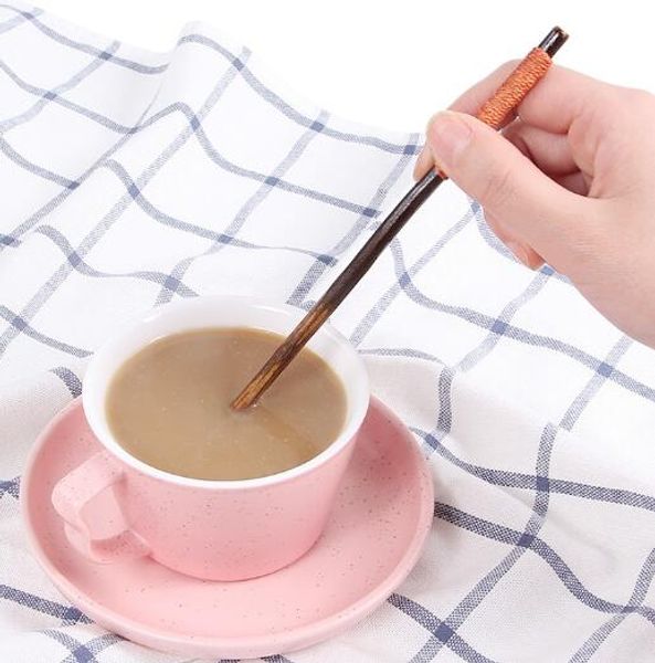 Creativo a manico lungo tè al latte mixer caffè 20 centimetri cocktail mixer bastone bastone miele mescolare