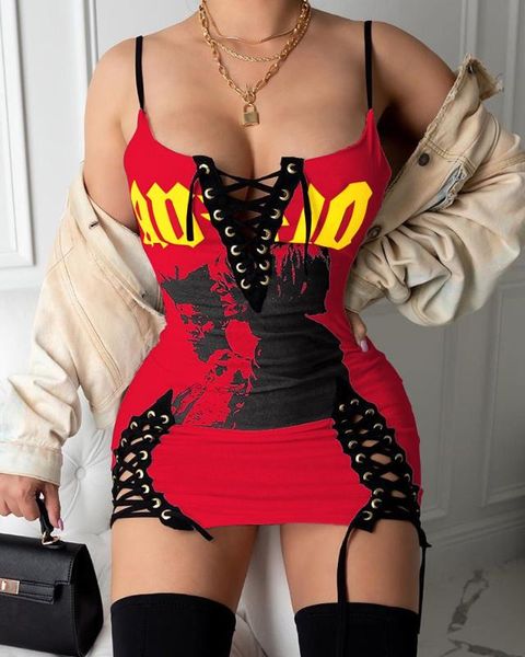 

сексуальная спагетти ремень ушко шнуровка мини-платье женщины рукавов bodycon летнее платье повседневная короткая повязка с воротником, Black;gray