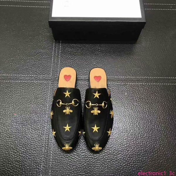 

2019 дизайнер черный красный loafer сандалии princetown horsebit мулы туфель с suedue металла змея цепи тапочка мокасины дракона тигра, Black;green