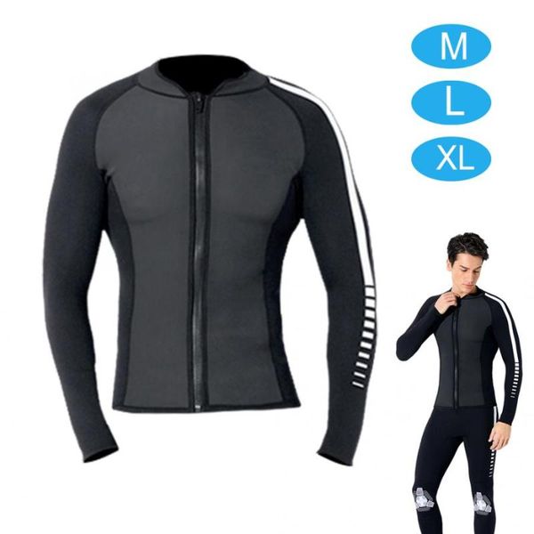 

3 мм дайвинг гидрокостюм куртки мужчины неопреновая куртка мужской сплит гидрокостюм согреться купальники дайвинг серфинг трубка одежда аксе