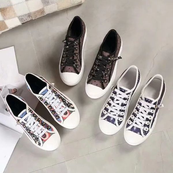 

Качество Холст обувь повседневная обувь Обувь Кроссовки Тапочки Huaraches Вьетнамки Для женщины с коробкой По shoe02 D1603
