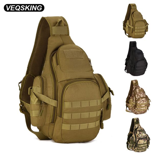 

35l tactical shoulder backpack,waterproof sport camping hiking chest bag for men,trekking army survival backpack outdoor