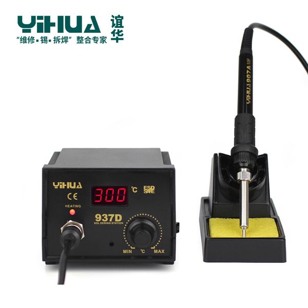 

yihua 937d spot welder machine digital led display soldering station 110v/220v