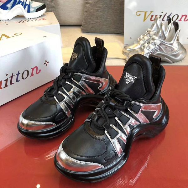 

2020 luxury increase sports shoes men and women wild muffin shoes thick bottom color matching casual basketball shoes