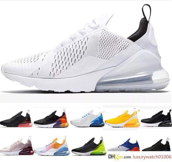 

2019 triple white men women running shoes rainbow gradient barely rose university red tiger cactus mens breathable trainers sports sneakers
