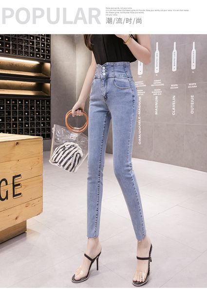 

серый синий eans женский tight талия высота, Blue