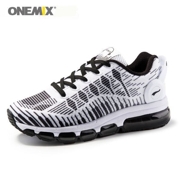

new onemix air cushion mens running shoes for women sports light walking shoes breathable mesh vamp anti-skid outdoor sneakers