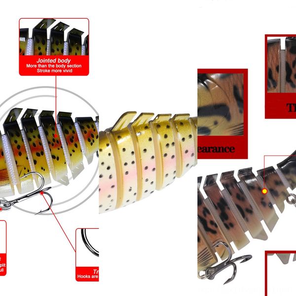 

i0sk3 outdoor suit colorful metal sequin fishing bionic iron luya fake bait fishing bait