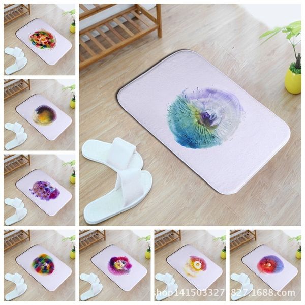 

beautiful originality colour pattern home furnishing bedroom in front of the door non-slip land pad carpet mixed batch